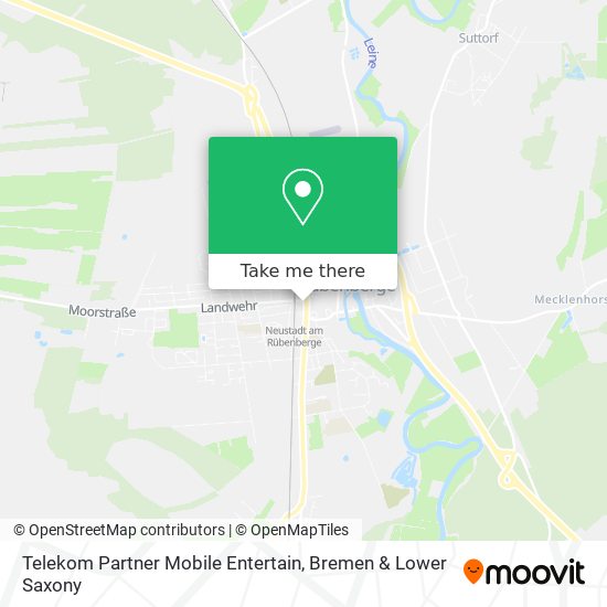 Telekom Partner Mobile Entertain map