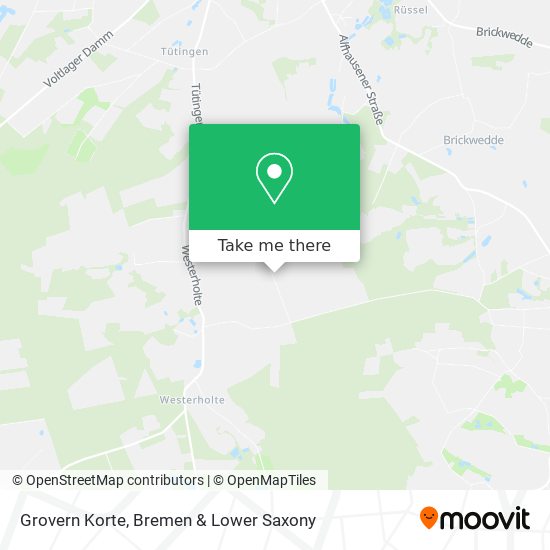 Grovern Korte map
