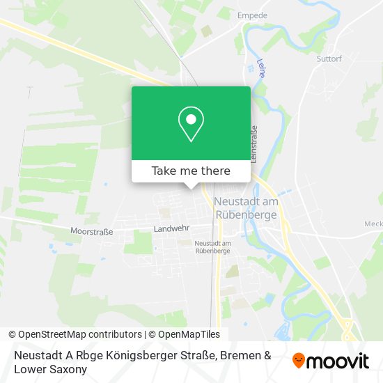 Neustadt A Rbge Königsberger Straße map
