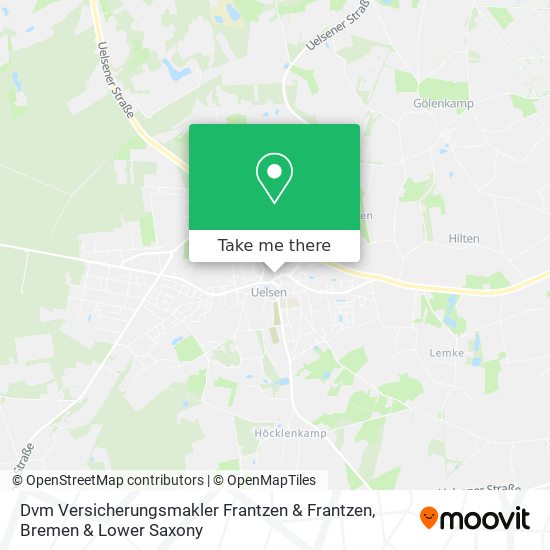 Dvm Versicherungsmakler Frantzen & Frantzen map
