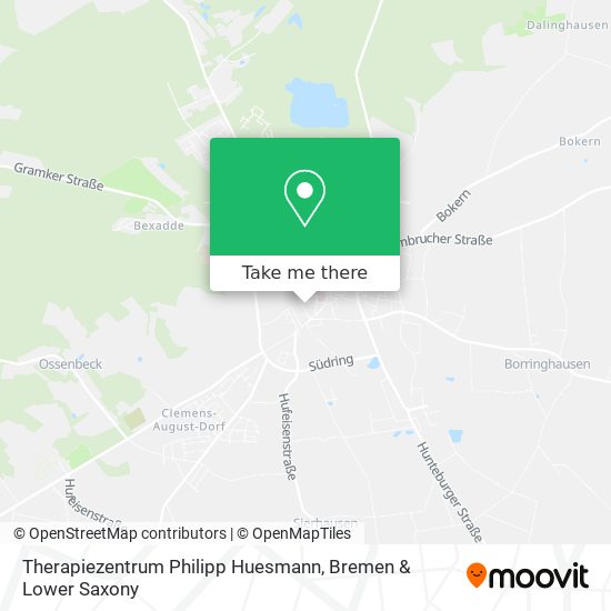 Therapiezentrum Philipp Huesmann map