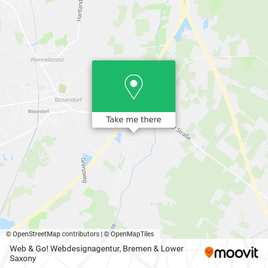 Web & Go! Webdesignagentur map