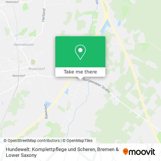 Hundewelt: Komplettpflege und Scheren map