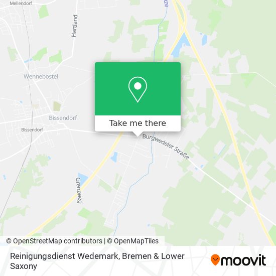 Reinigungsdienst Wedemark map