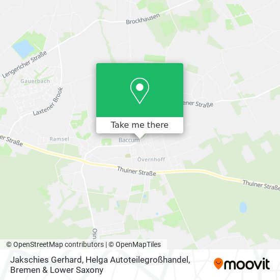 Jakschies Gerhard, Helga Autoteilegroßhandel map