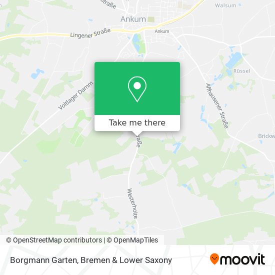 Borgmann Garten map