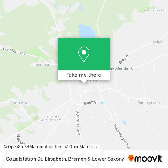 Sozialstation St. Elisabeth map