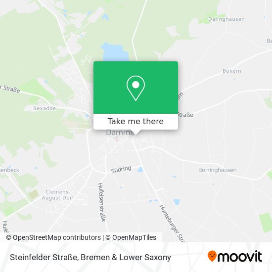 Steinfelder Straße map