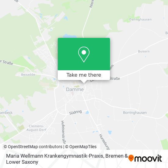 Maria Wellmann Krankengymnastik-Praxis map