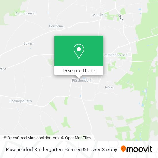 Rüschendorf Kindergarten map