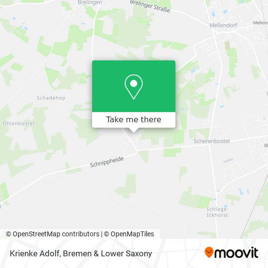 Krienke Adolf map