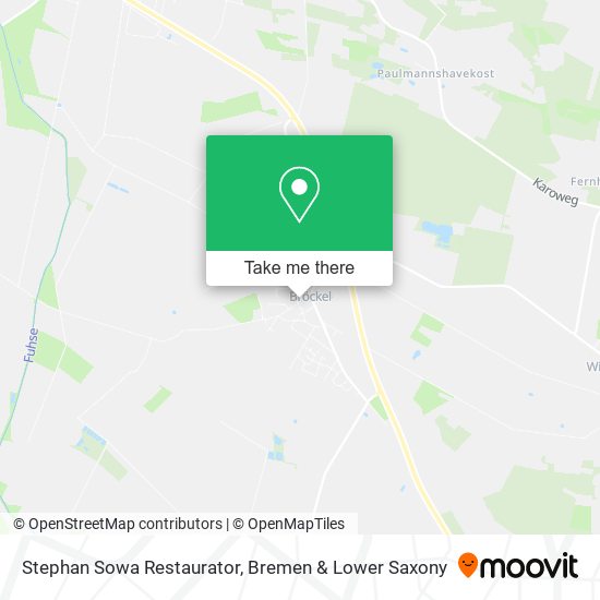 Stephan Sowa Restaurator map