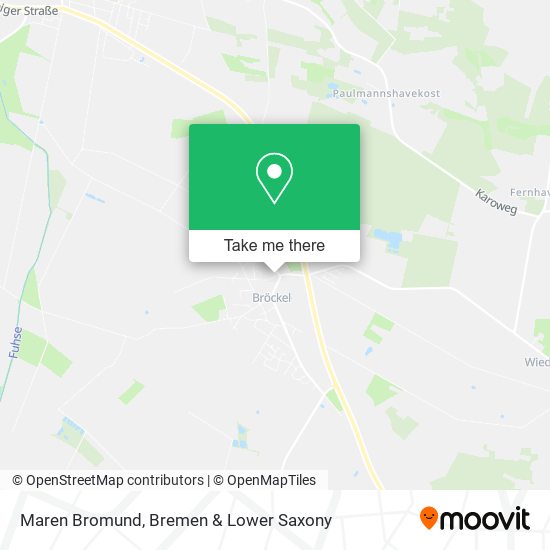 Maren Bromund map