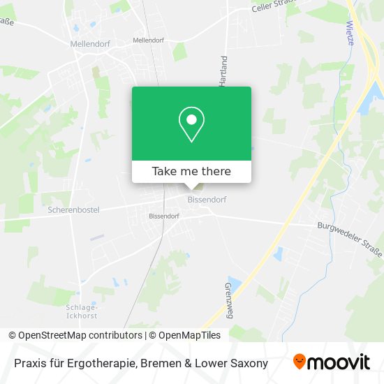 Praxis für Ergotherapie map