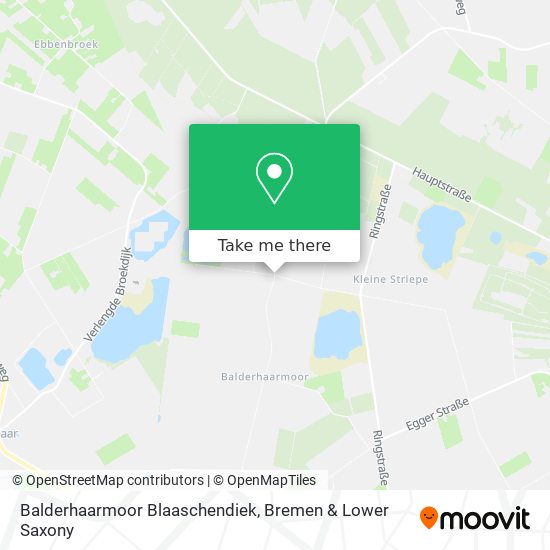 Balderhaarmoor Blaaschendiek map