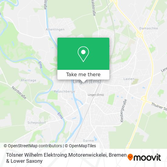 Tölsner Wilhelm Elektroing.Motorenwickelei map