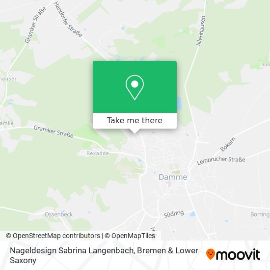 Nageldesign Sabrina Langenbach map