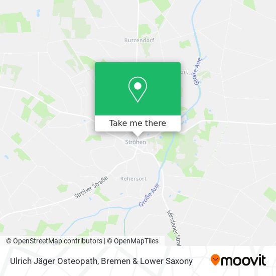 Ulrich Jäger Osteopath map