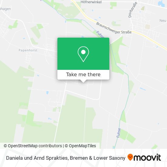 Daniela und Arnd Sprakties map
