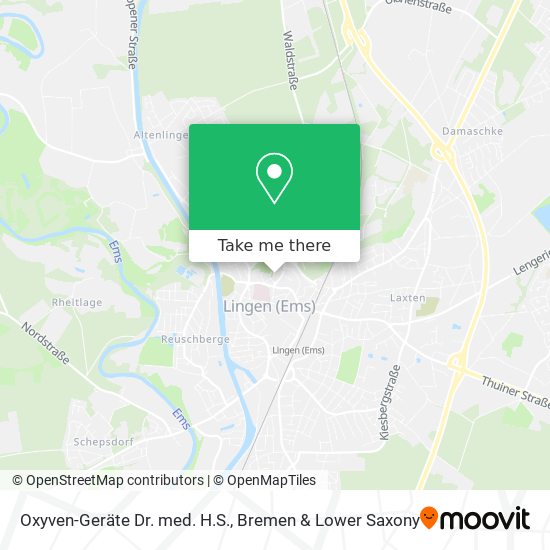 Oxyven-Geräte Dr. med. H.S. map