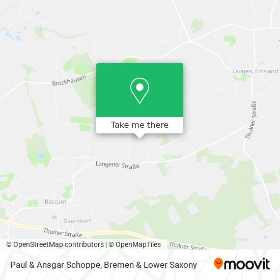 Paul & Ansgar Schoppe map