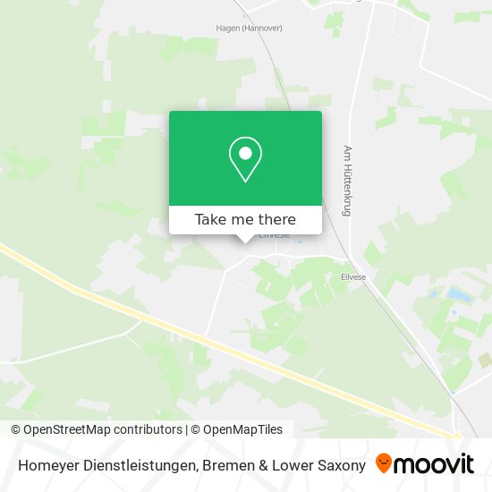 Homeyer Dienstleistungen map