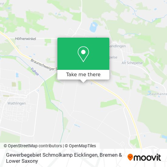 Карта Gewerbegebiet Schmolkamp Eicklingen
