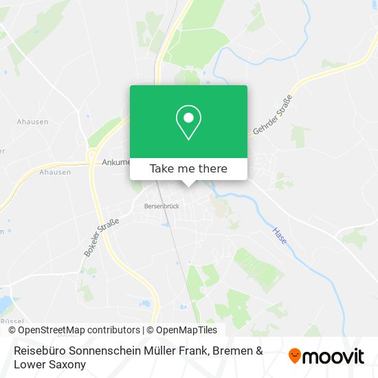 Reisebüro Sonnenschein Müller Frank map