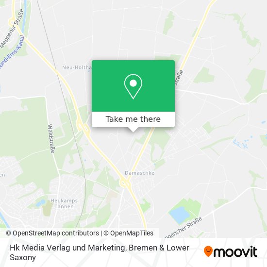 Hk Media Verlag und Marketing map