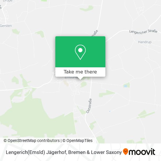 Lengerich(Emsld) Jägerhof map