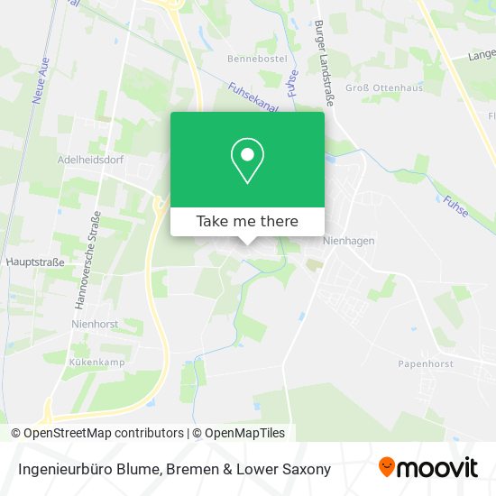 Ingenieurbüro Blume map