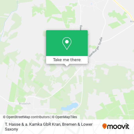 T. Hasse & a. Kamka GbR Kran map