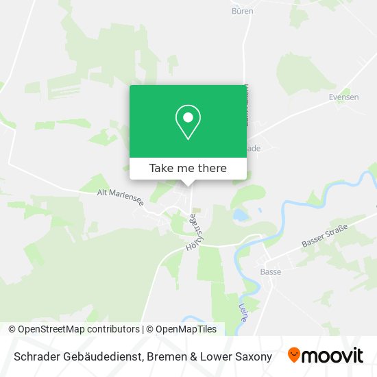 Schrader Gebäudedienst map