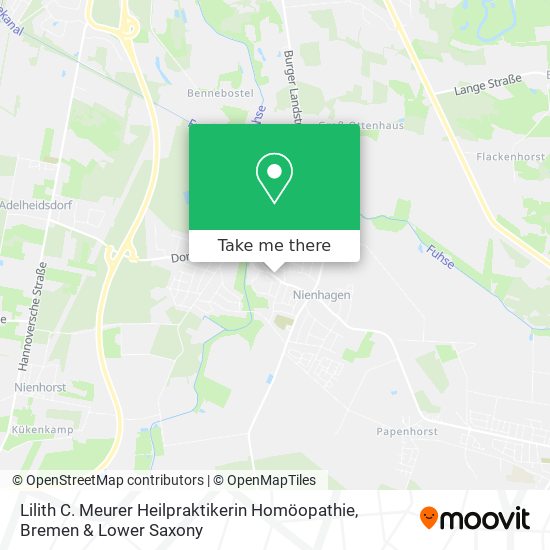 Lilith C. Meurer Heilpraktikerin Homöopathie map
