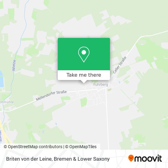 Briten von der Leine map