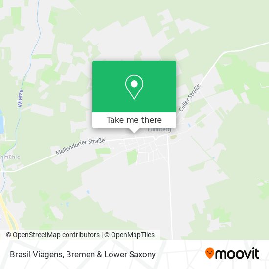 Brasil Viagens map