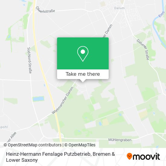 Heinz-Hermann Fenslage Putzbetrieb map
