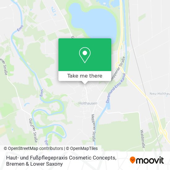 Haut- und Fußpflegepraxis Cosmetic Concepts map