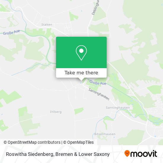 Roswitha Siedenberg map
