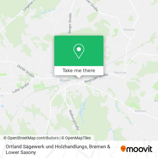 Карта Ortland Sägewerk und Holzhandlungs