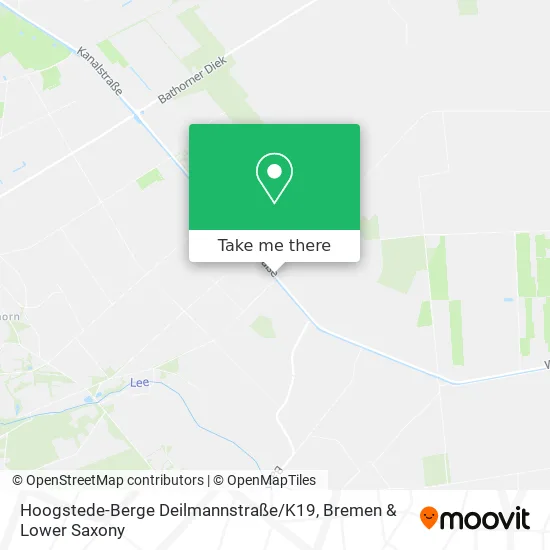 Hoogstede-Berge Deilmannstraße / K19 map