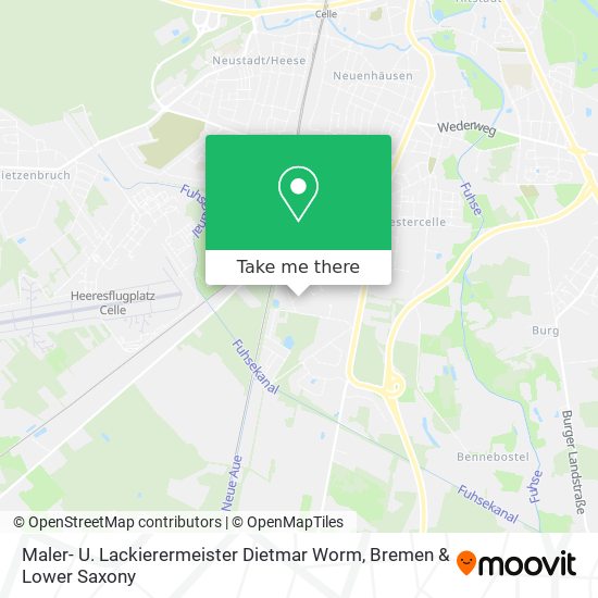 Maler- U. Lackierermeister Dietmar Worm map