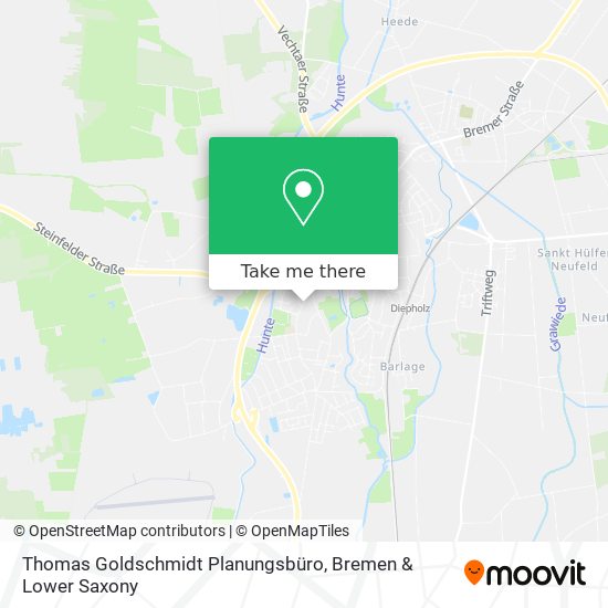 Thomas Goldschmidt Planungsbüro map