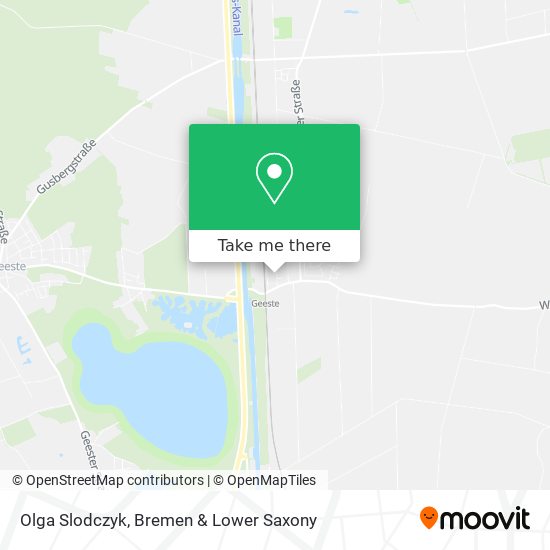 Olga Slodczyk map