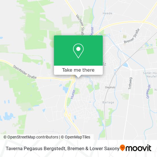 Taverna Pegasus Bergstedt map