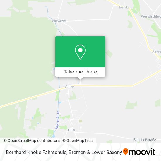 Bernhard Knoke Fahrschule map