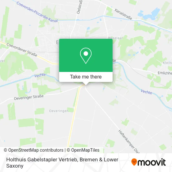 Карта Holthuis Gabelstapler Vertrieb