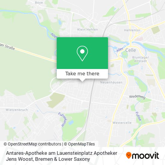 Antares-Apotheke am Lauensteinplatz Apotheker Jens Woost map