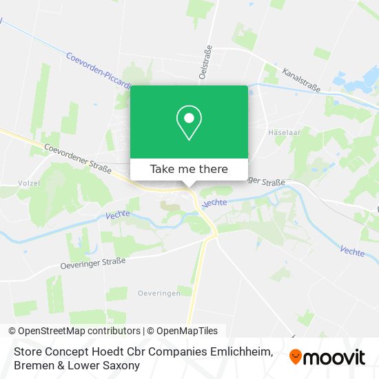 Store Concept Hoedt Cbr Companies Emlichheim map