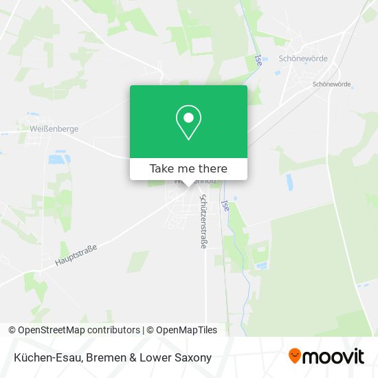 Küchen-Esau map